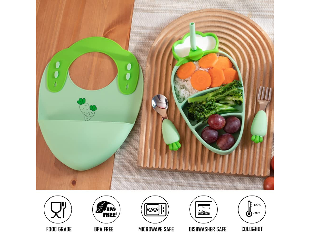 Set Platos Silicona 3