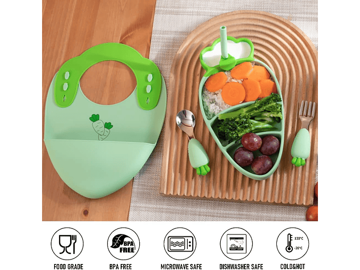 Set Platos Silicona 3