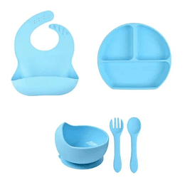Kit Alimentacion Silicona Azul