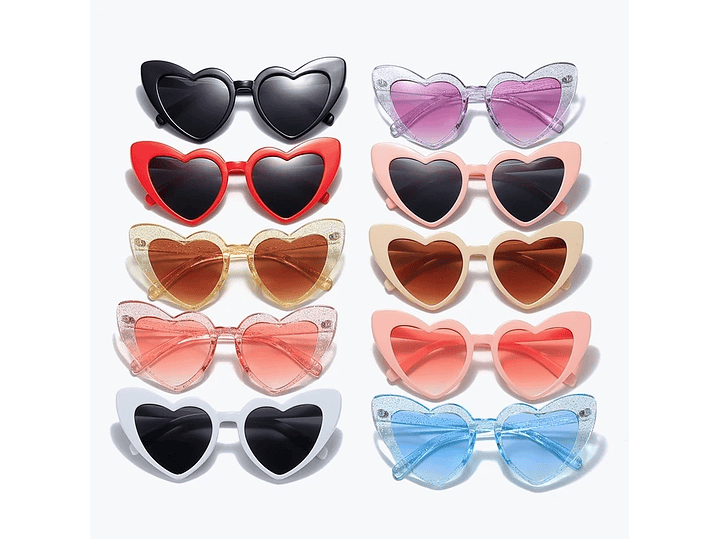 Lentes niñas Corazon 1