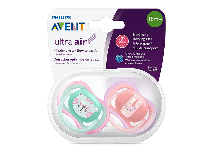 Chupos Avent Ultra Air 18+ 1