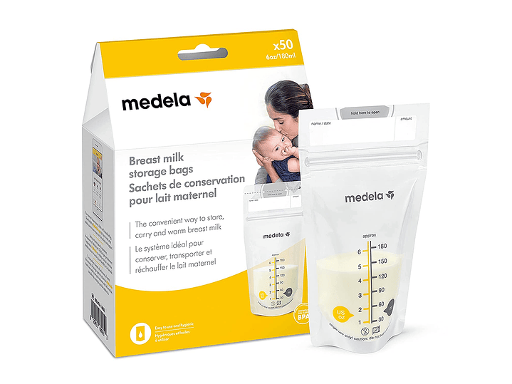 Bolsas De Almacenamiento Leche Materna Medela X 50 Unidades 1