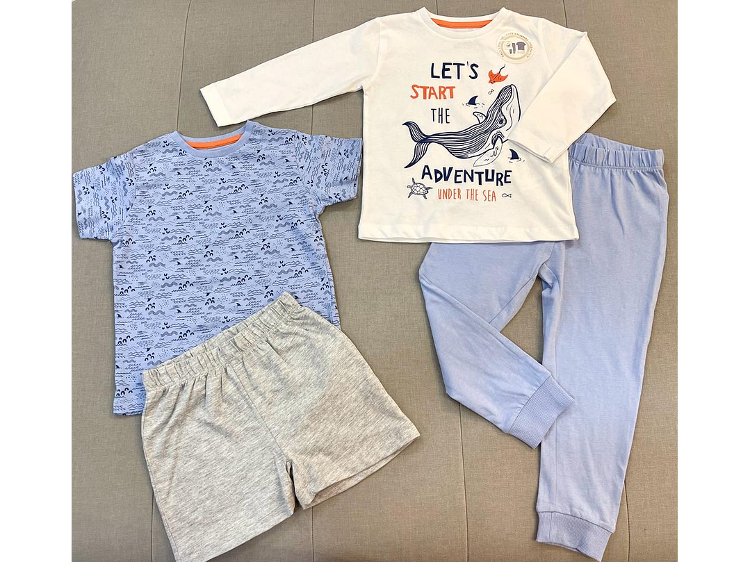 Set Pijama 4 Piezas 2023 1