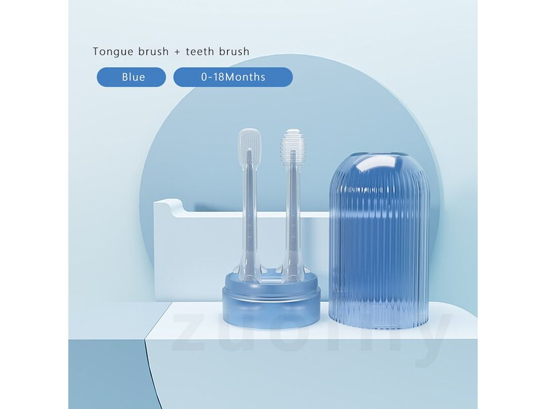 Cepillo De Silicona Niños 1