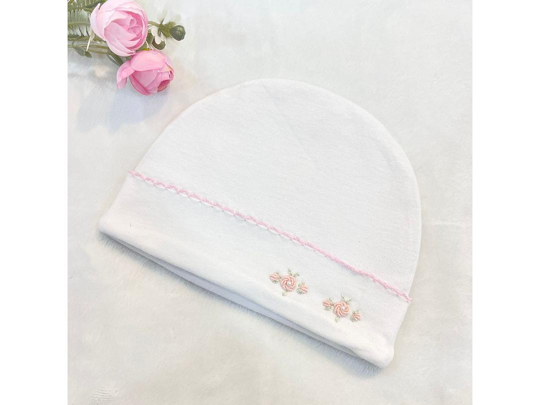 Gorro Bordado Rosa 2023 1