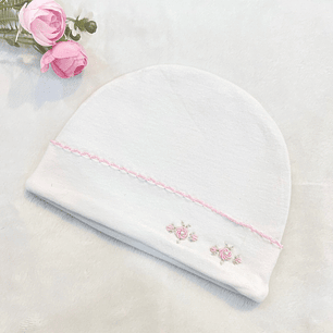Gorro Bordado Rosa 2023