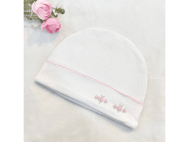 Gorro Bordado Rosa 2023 1