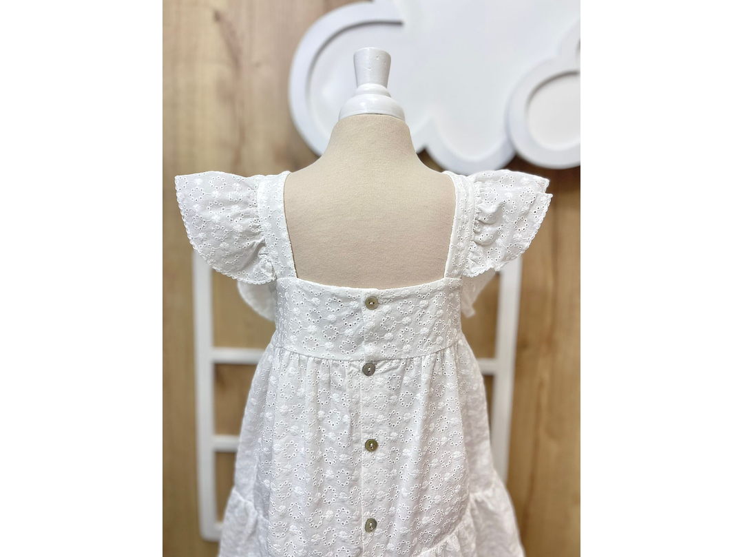 Vestido A&J Blanco. 2023 2