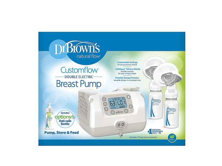  Dr. Brown's Extractor de leche materna eléctrico doble de flujo personalizado 2