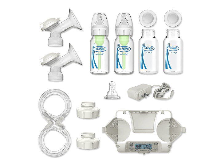  Dr. Brown's Extractor de leche materna eléctrico doble de flujo personalizado 4