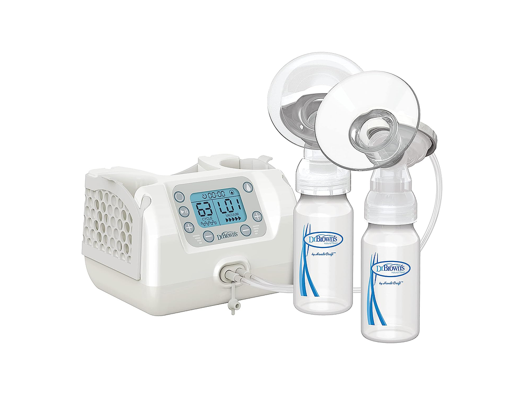  Dr. Brown's Extractor de leche materna eléctrico doble de flujo personalizado 1