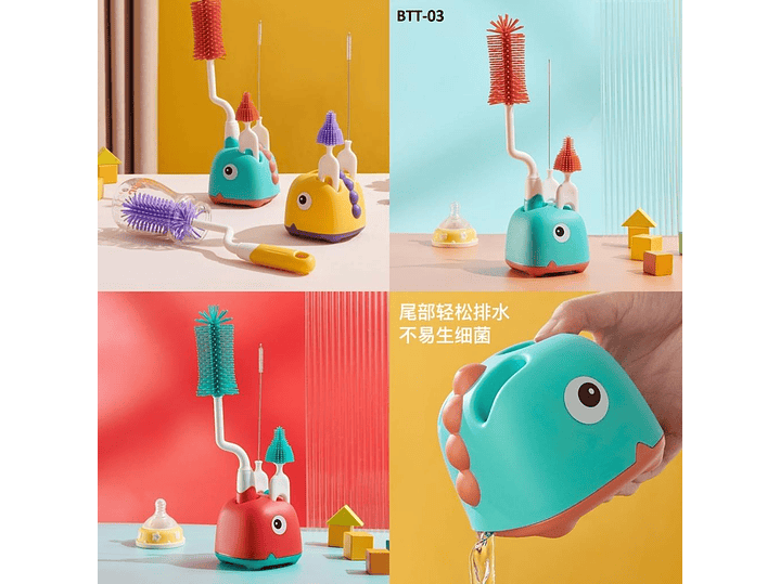 Kit Cepillo Lava Tetero 1