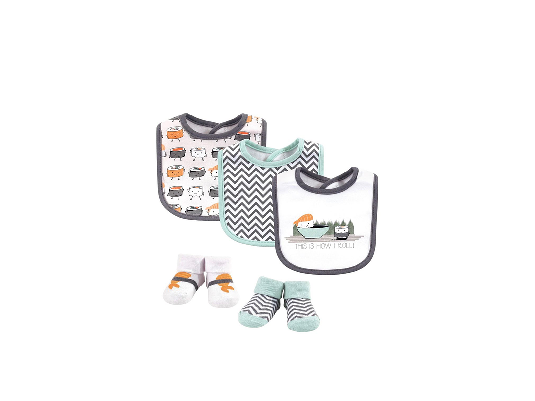 Set Babero + Medias 1