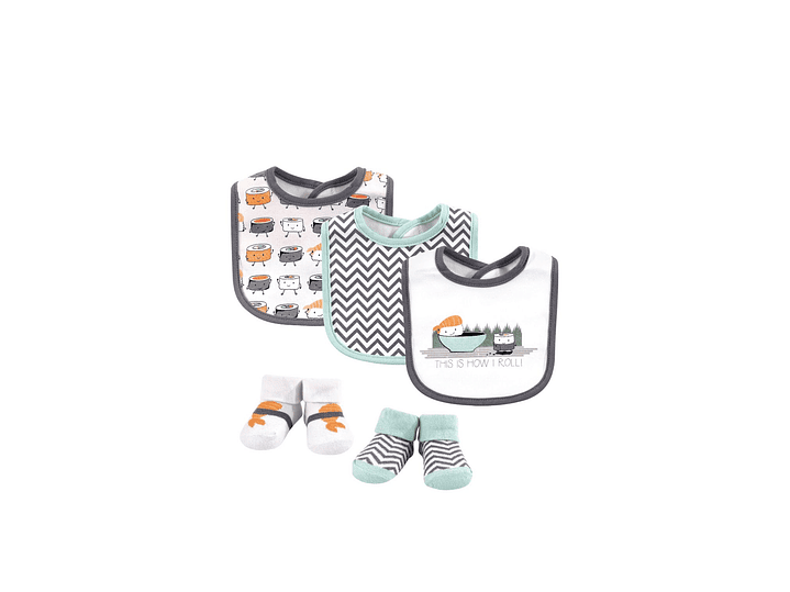 Set Babero + Medias 1