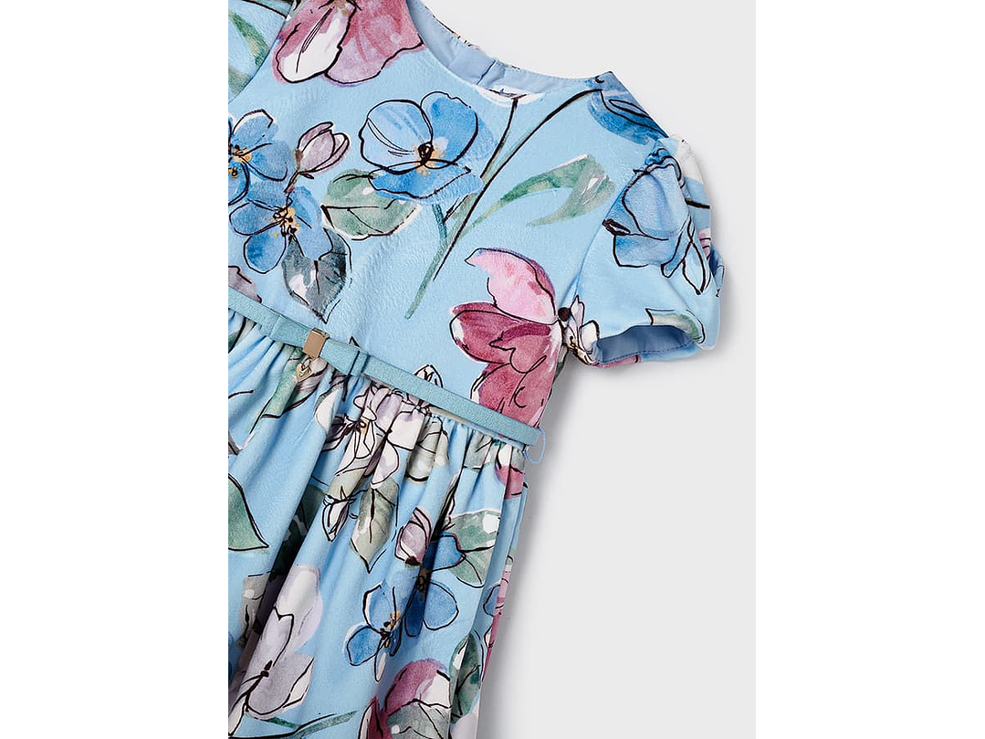 Vestido Mayoral  Flores  2023 3