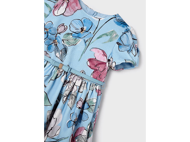 Vestido Mayoral  Flores  2023 3