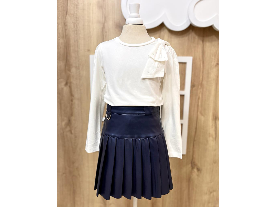 Set Mayoral  Azul Plises   2023 1