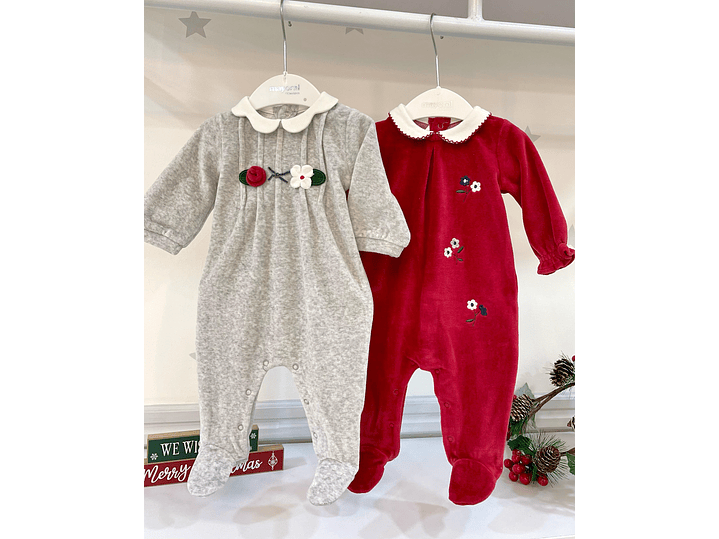 Set Pijamas Mayoral  Guinda  1