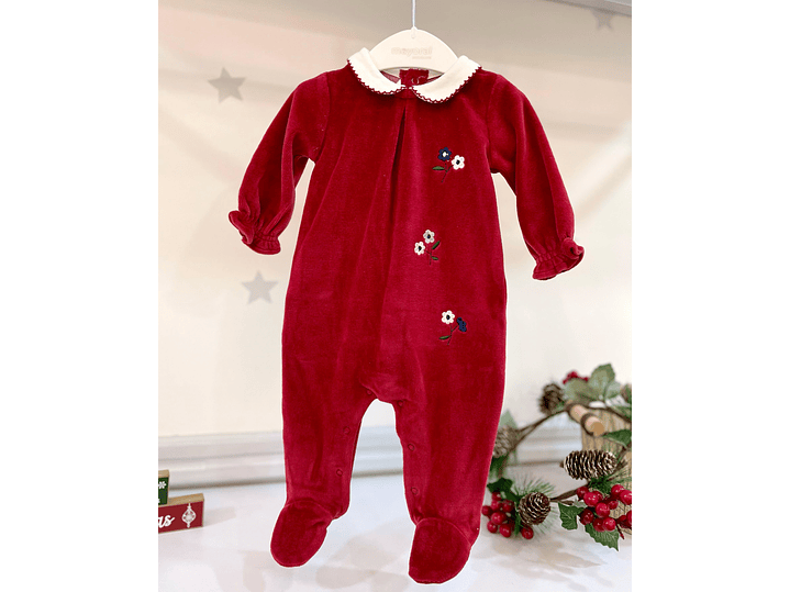 Set Pijamas Mayoral  Guinda  2