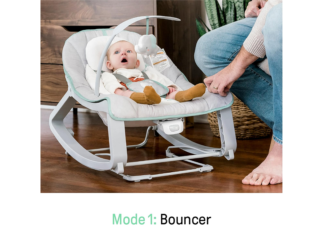 Silla Vibradora Para Bebe 3 En 1 Ingenuity Keep  1