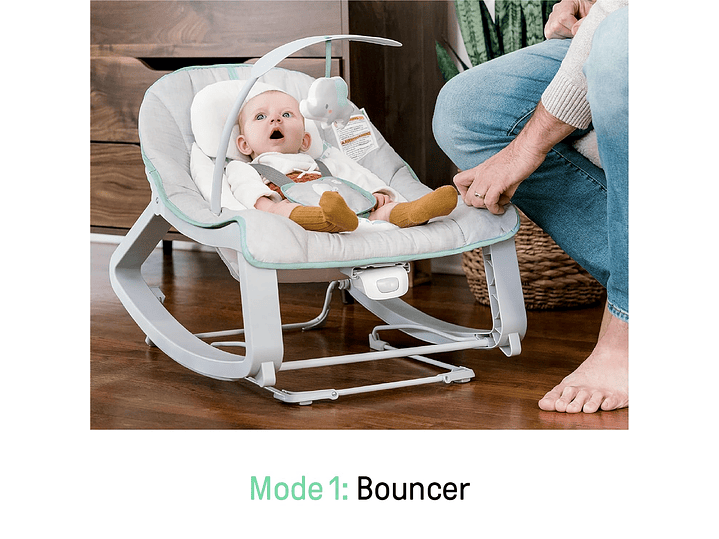 Silla Vibradora Para Bebe 3 En 1 Ingenuity Keep  1