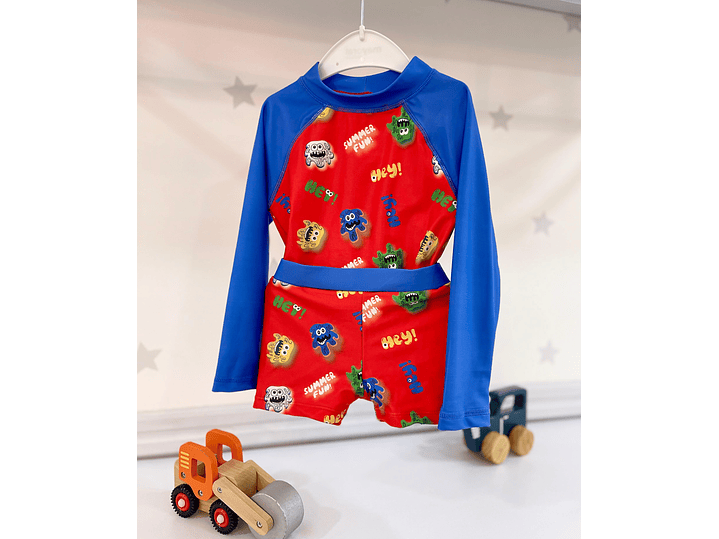 Set Bañador Losan  Orange2023 1