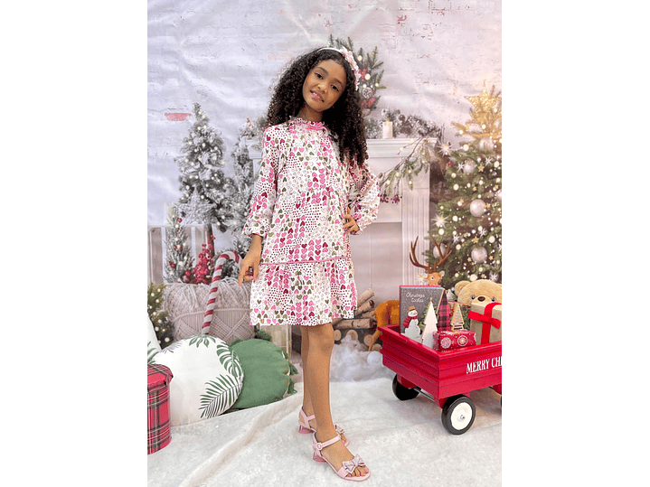 Vestido Mayoral Estampado  2023 1