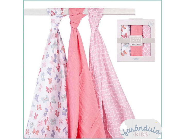 Set Muselinas x 3 Unidades  1