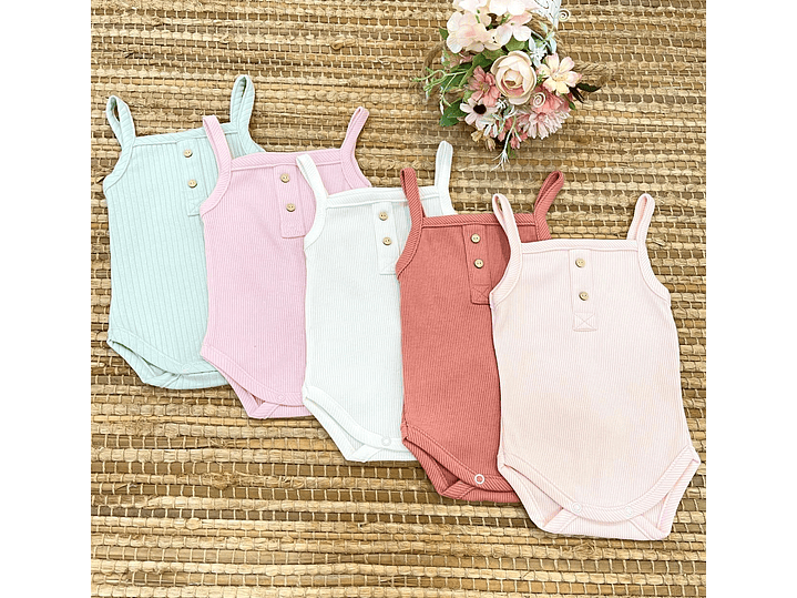 Set De Bodi Algodon 1