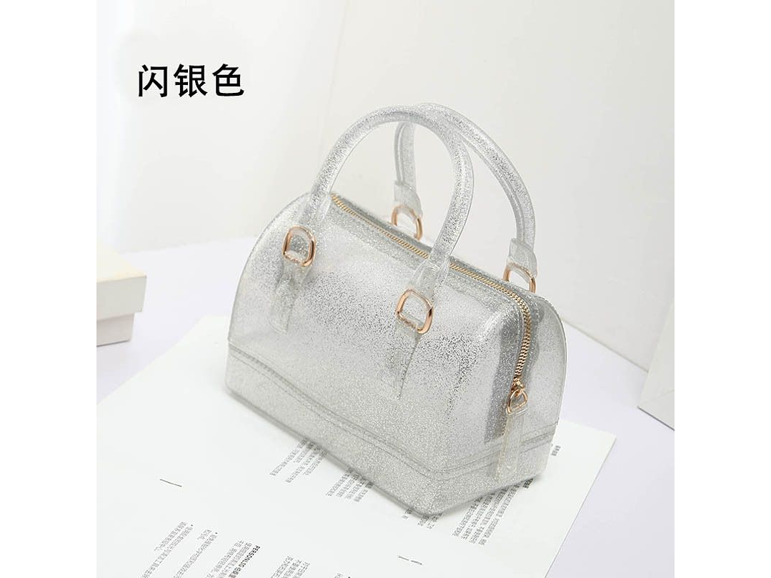 Bolso PVC Escarchado  1