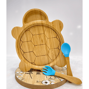 Set Alimentación Complementaria Tortuga Bambú