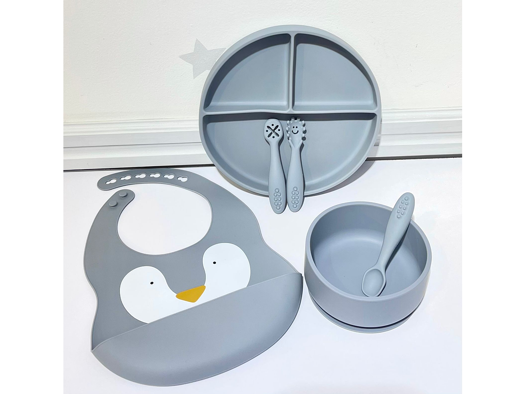 Set Alimentación Complementaria Silicona  6
