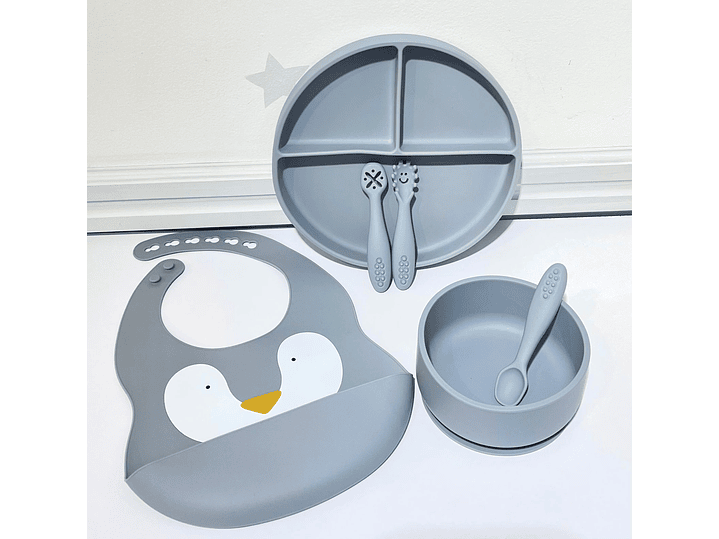 Set Alimentación Complementaria Silicona  6
