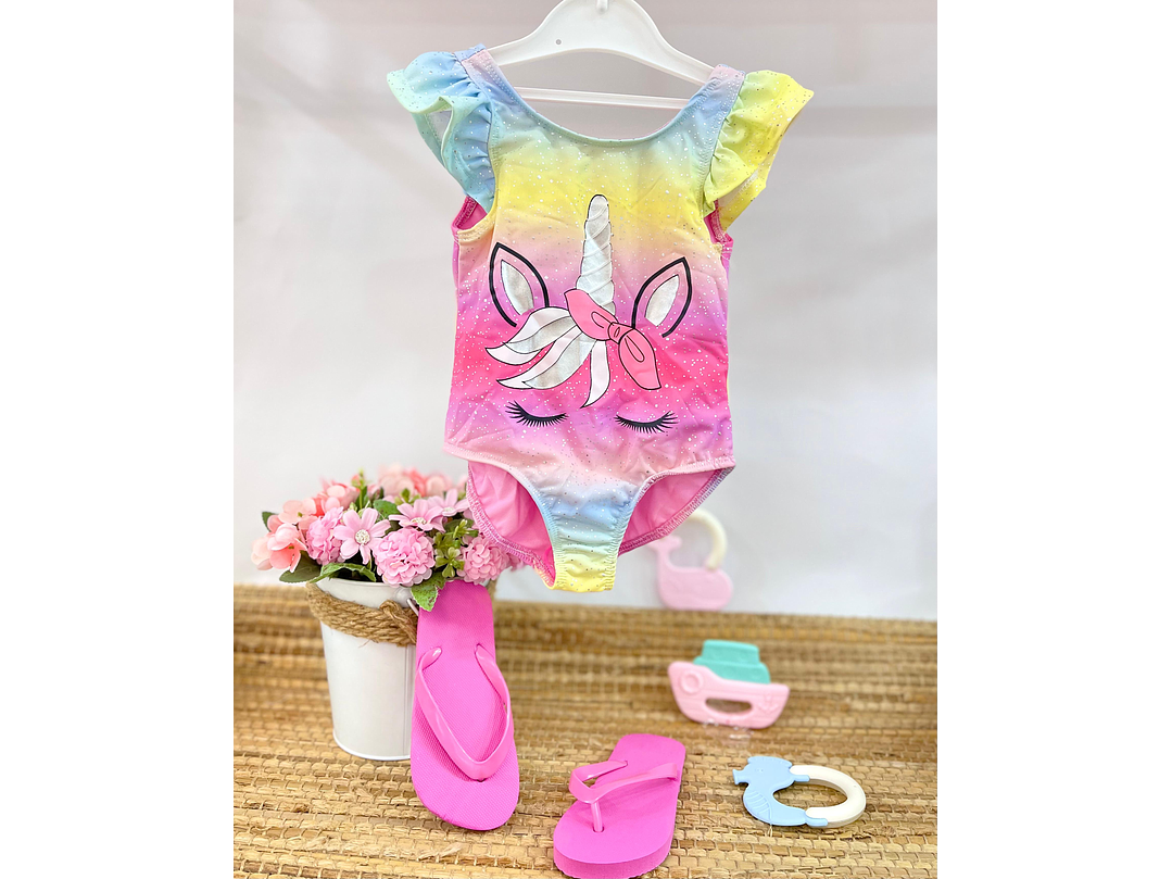 Set Vestido De Baño + Sandalias  1