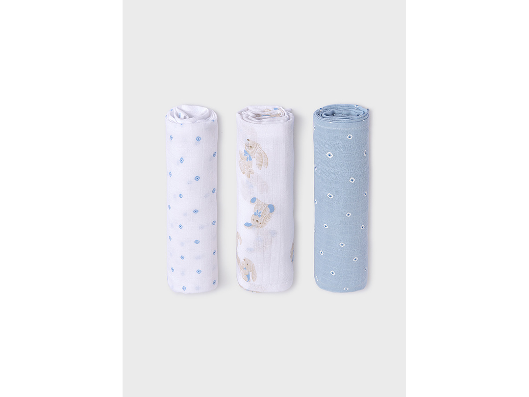 Set Muselinas Mayoral x 3 1