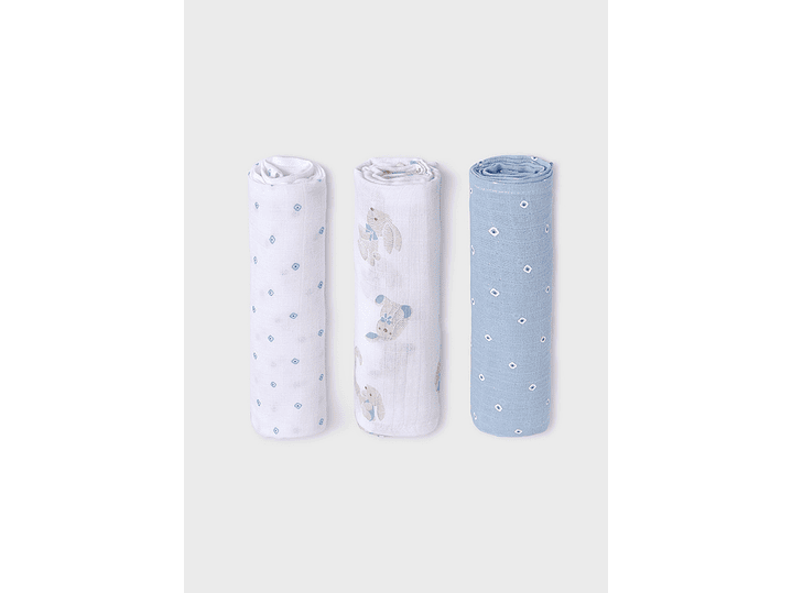 Set Muselinas Mayoral x 3 1