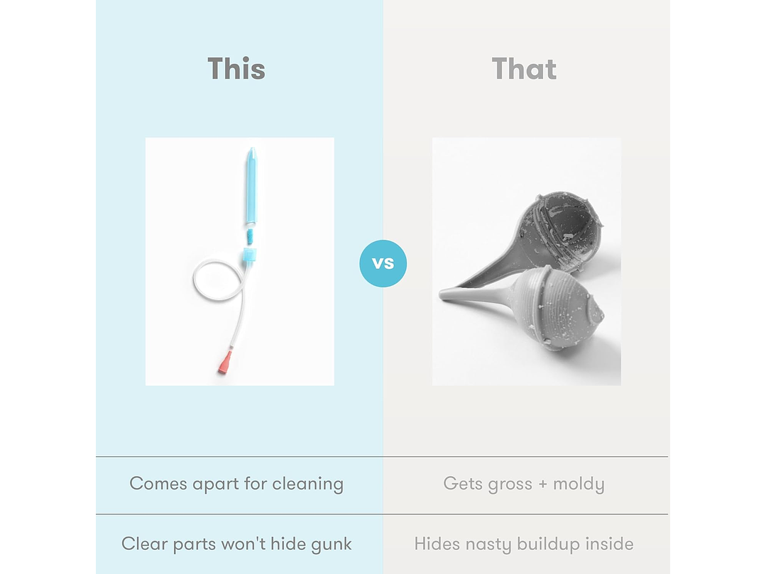 Aspirador Nasal 10 Filtros  Mas Spray Nasal Nosefrida 2