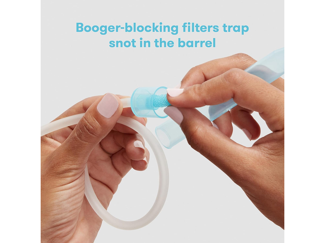 Aspirador Nasal 10 Filtros  Mas Spray Nasal Nosefrida 3