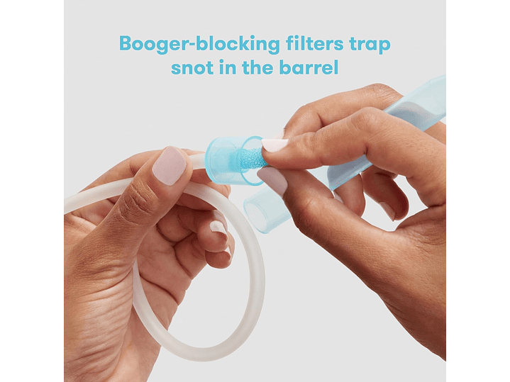 Aspirador Nasal 10 Filtros  Mas Spray Nasal Nosefrida 3