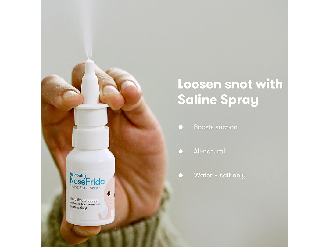 Aspirador Nasal 10 Filtros  Mas Spray Nasal Nosefrida 4