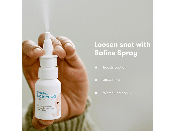 Aspirador Nasal 10 Filtros  Mas Spray Nasal Nosefrida 4