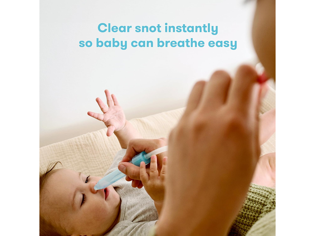 Aspirador Nasal 10 Filtros  Mas Spray Nasal Nosefrida 5