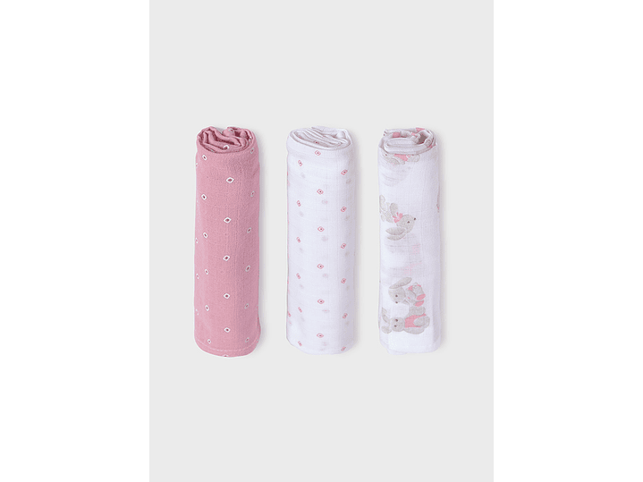 Set Muselina X 3 UNidades 1