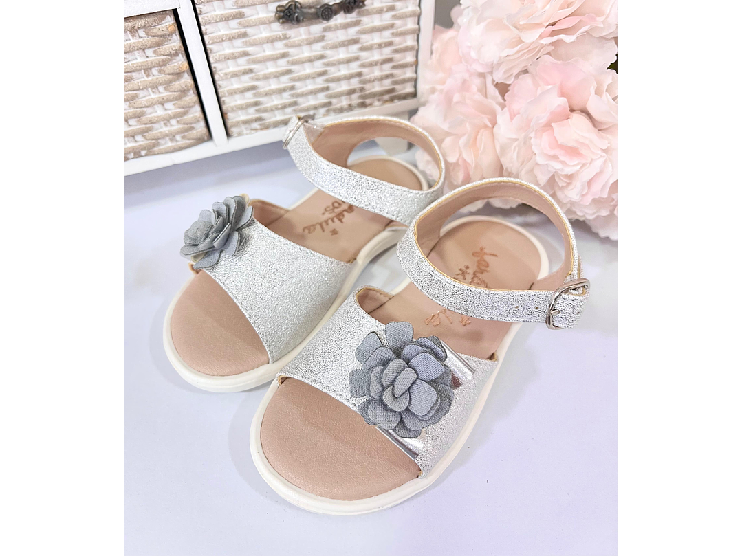Sandalia Plata 2024 1