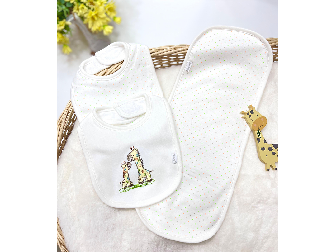 Set Babero Little Me  1