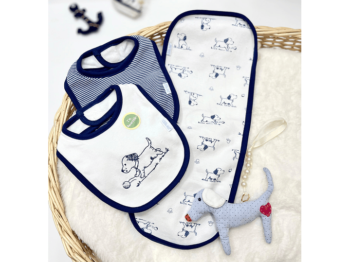 Set Babero Little Me  1