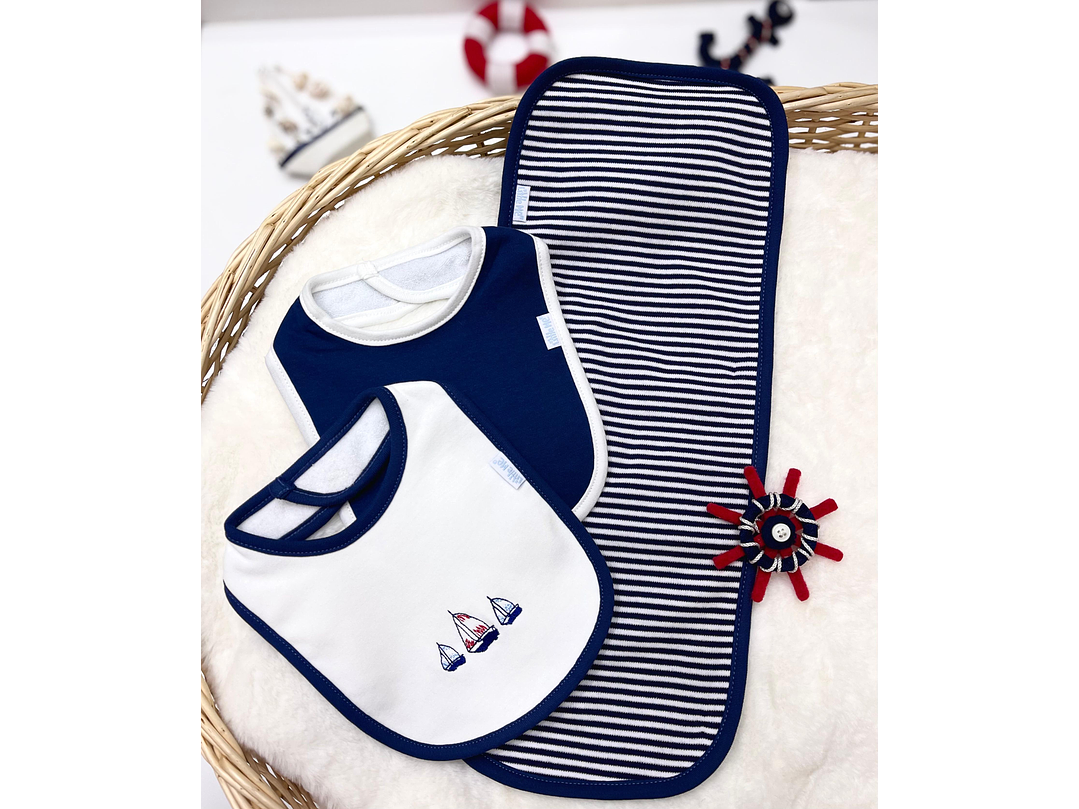 Set Babero Little Me  1
