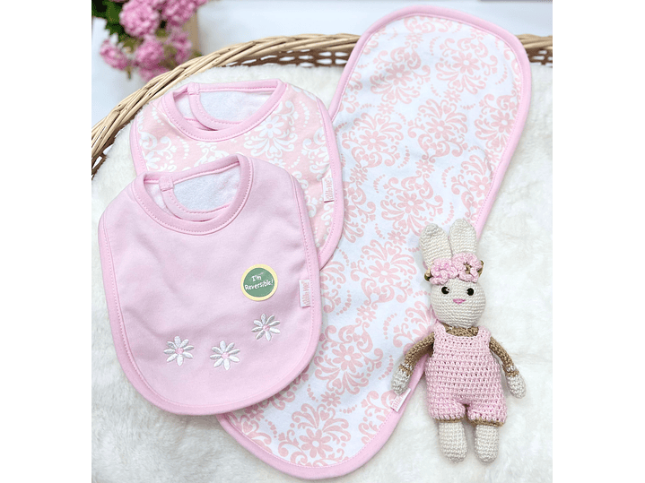 Set Babero Little Me  1