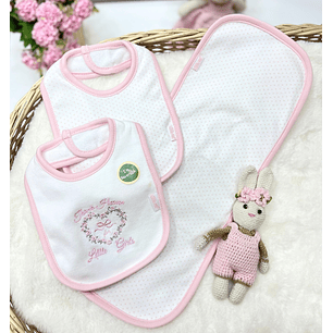 Set Babero Little Me 