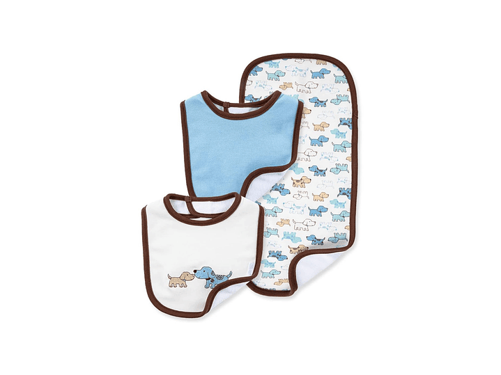 Set Babero Little Me  3